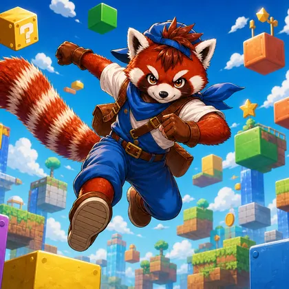 Platform Game Hero